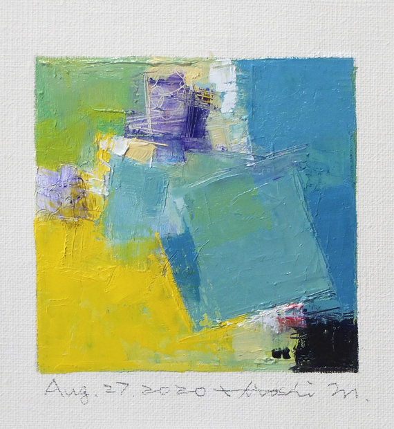 hiroshi matsumoto 9x9 paintings