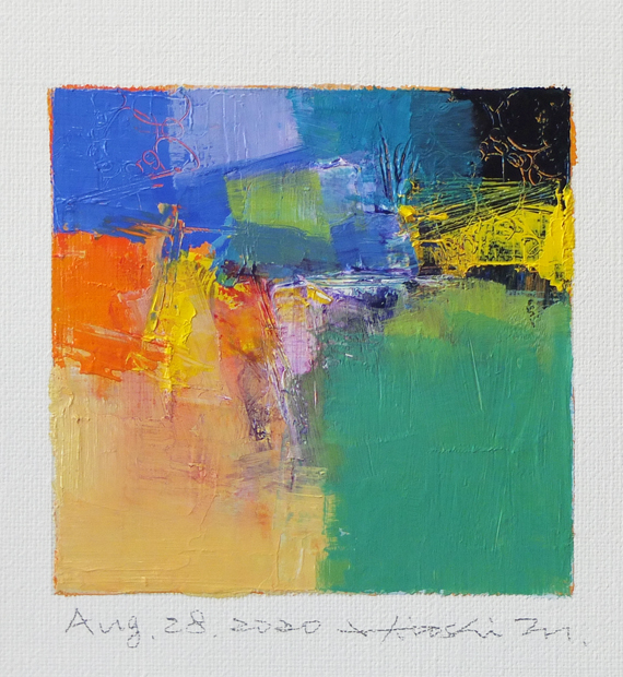 hiroshi matsumoto 9x9 paintings