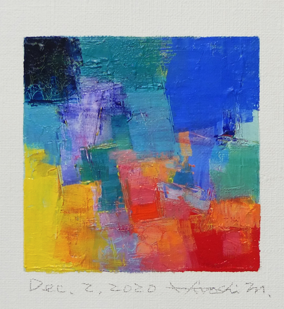 hiroshi matsumoto 9x9 paintings