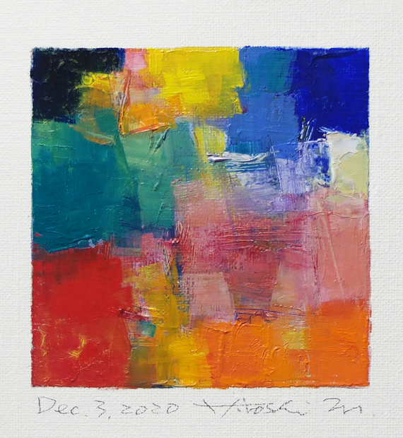 hiroshi matsumoto 9x9 paintings