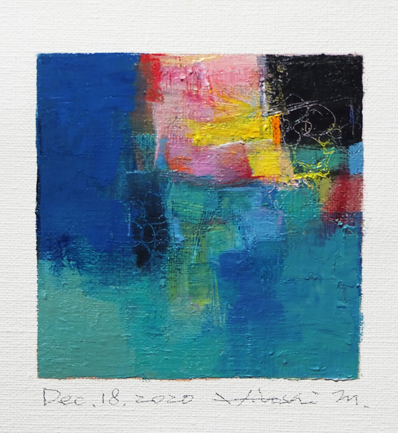 hiroshi matsumoto 9x9 paintings