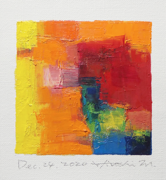 hiroshi matsumoto 9x9 paintings