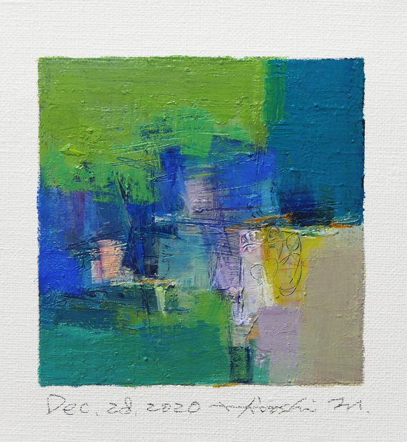 hiroshi matsumoto 9x9 paintings