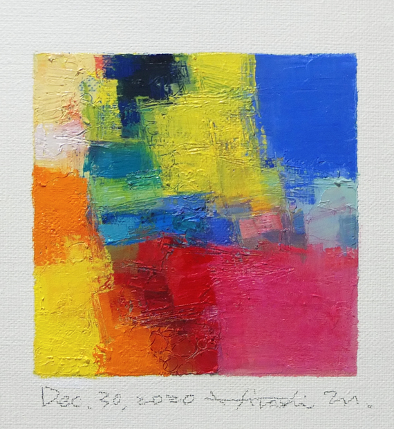 hiroshi matsumoto 9x9 paintings