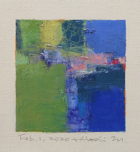 hiroshi matsumoto 9x9 paintings