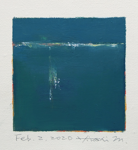 hiroshi matsumoto 9x9 paintings