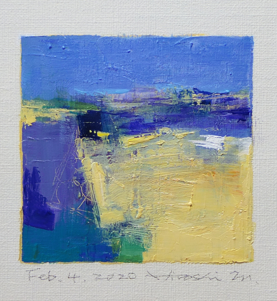 hiroshi matsumoto 9x9 paintings