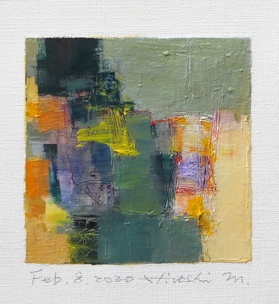 hiroshi matsumoto 9x9 paintings