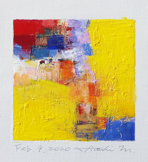 hiroshi matsumoto 9x9 paintings