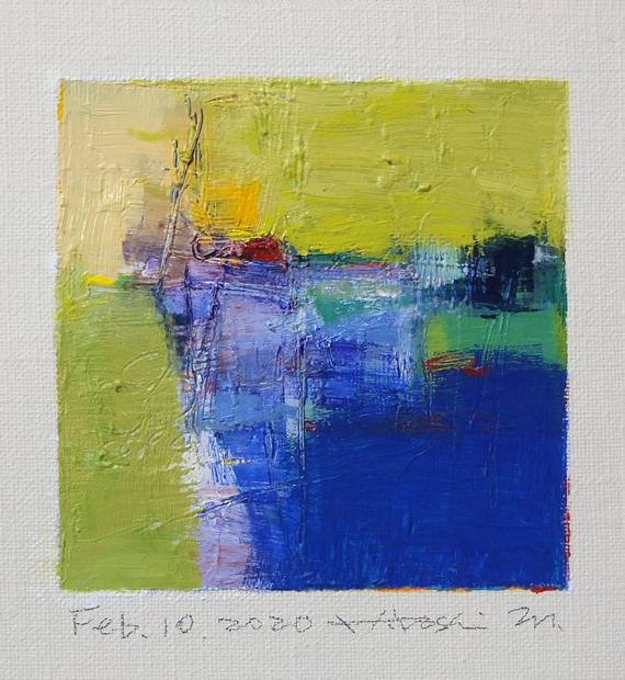 hiroshi matsumoto 9x9 paintings