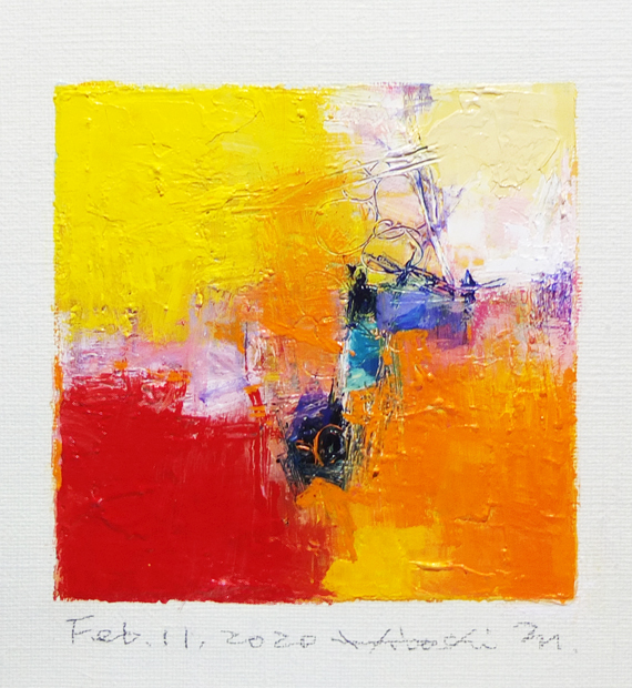 hiroshi matsumoto 9x9 paintings
