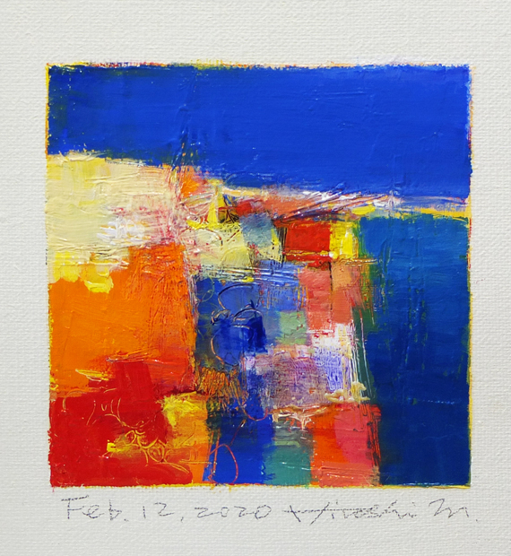hiroshi matsumoto 9x9 paintings