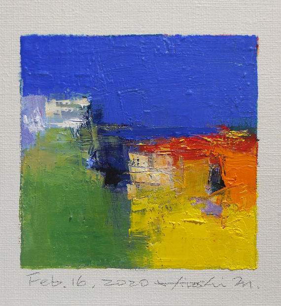 hiroshi matsumoto 9x9 paintings