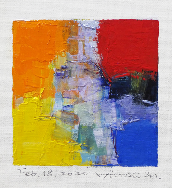 hiroshi matsumoto 9x9 paintings