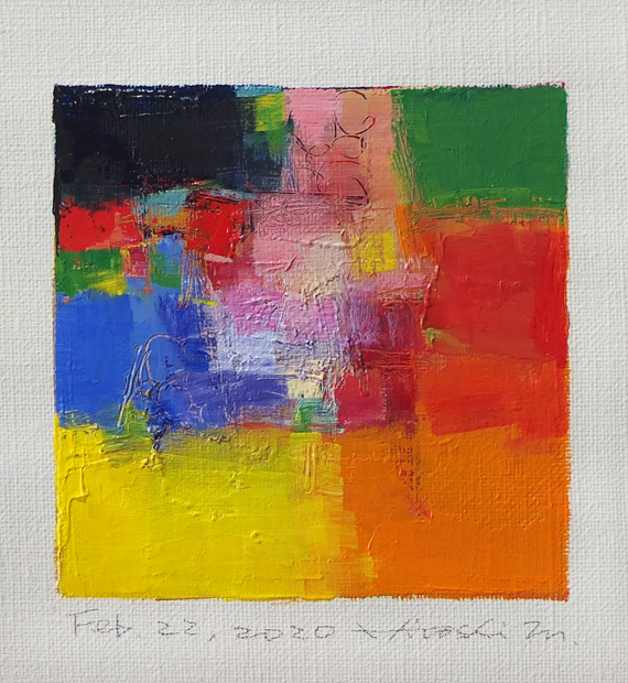 hiroshi matsumoto 9x9 paintings