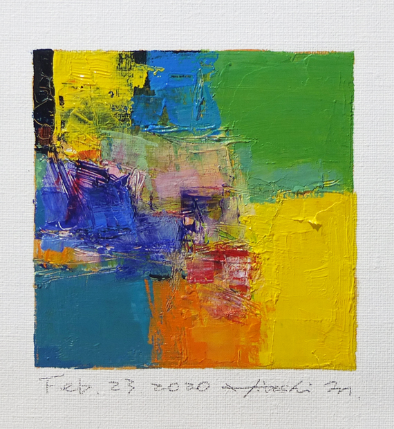 hiroshi matsumoto 9x9 paintings