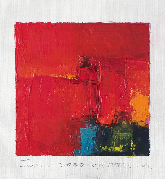 hiroshi matsumoto 9x9 paintings