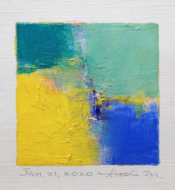 hiroshi matsumoto 9x9 paintings