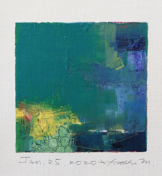 hiroshi matsumoto 9x9 paintings