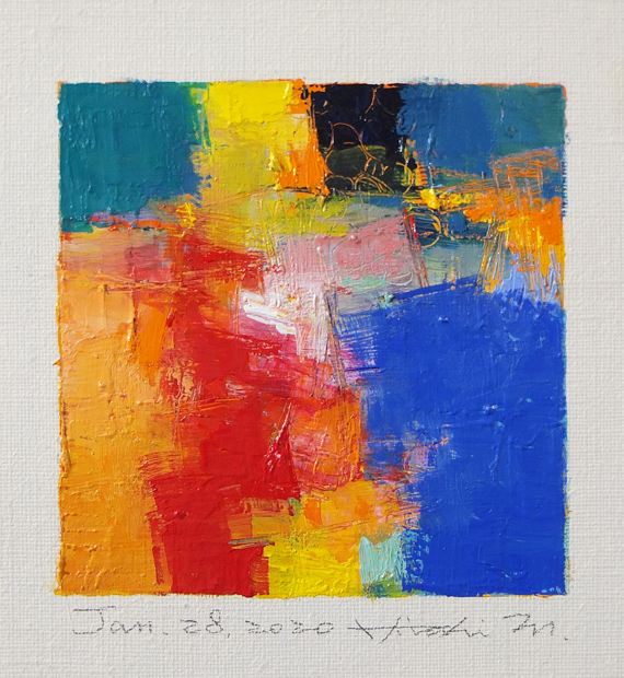 hiroshi matsumoto 9x9 paintings