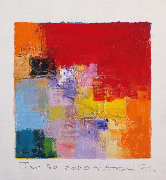 hiroshi matsumoto 9x9 paintings