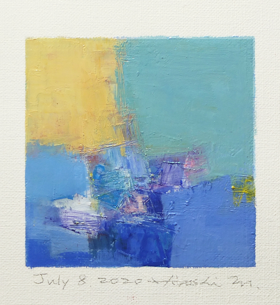 hiroshi matsumoto 9x9 paintings