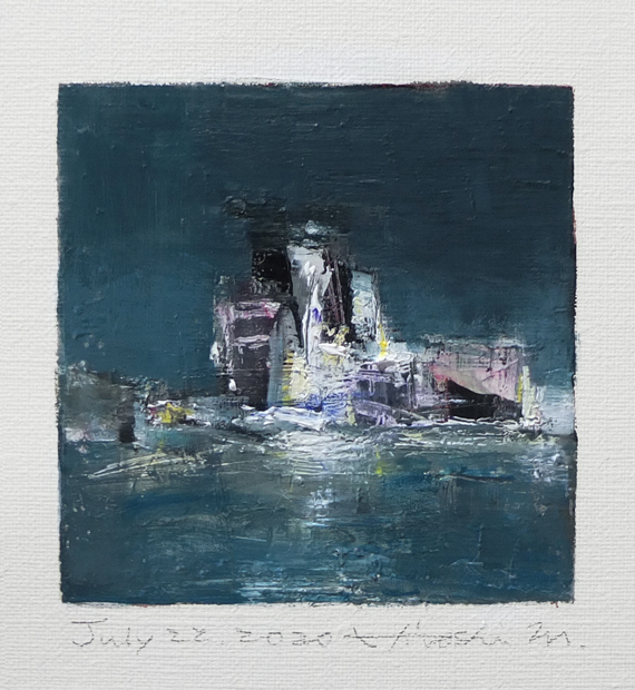 hiroshi matsumoto 9x9 paintings
