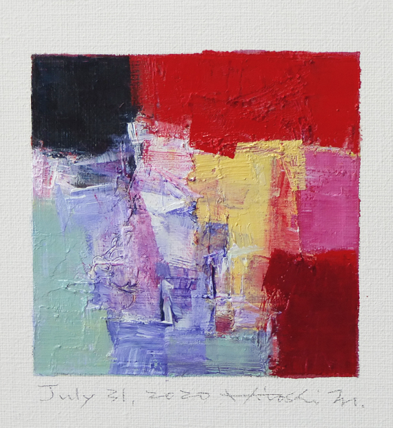 hiroshi matsumoto 9x9 paintings
