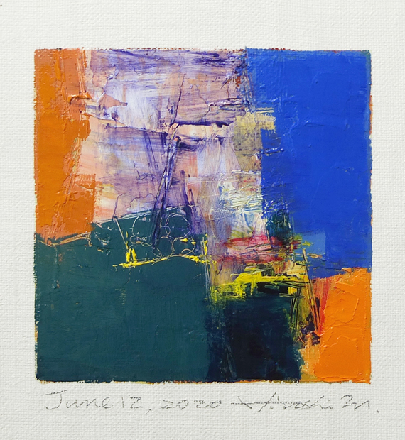 hiroshi matsumoto 9x9 paintings