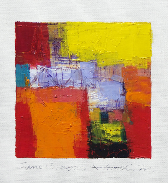 hiroshi matsumoto 9x9 paintings