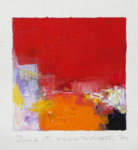 hiroshi matsumoto 9x9 paintings