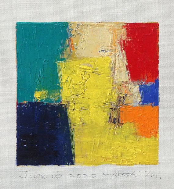 hiroshi matsumoto 9x9 paintings