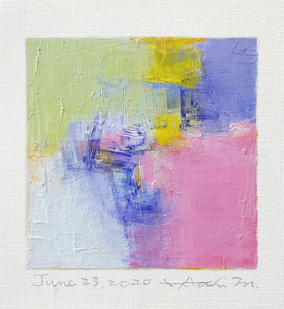 hiroshi matsumoto 9x9 paintings