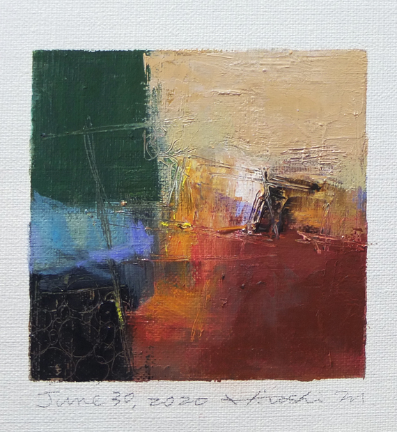 hiroshi matsumoto 9x9 paintings