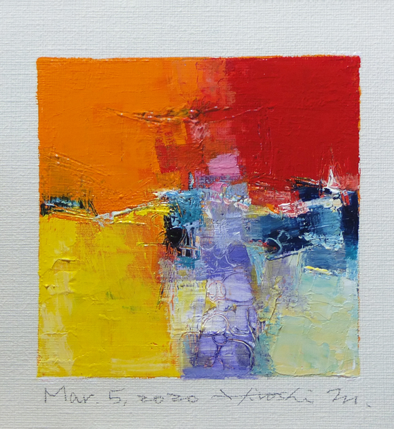 hiroshi matsumoto 9x9 paintings