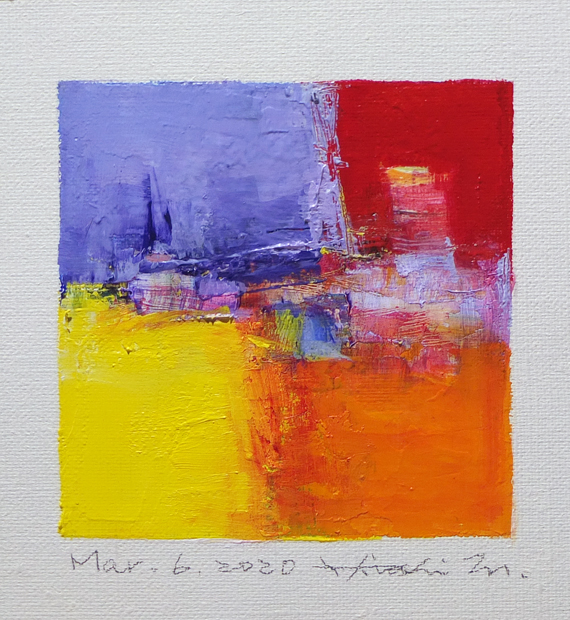 hiroshi matsumoto 9x9 paintings