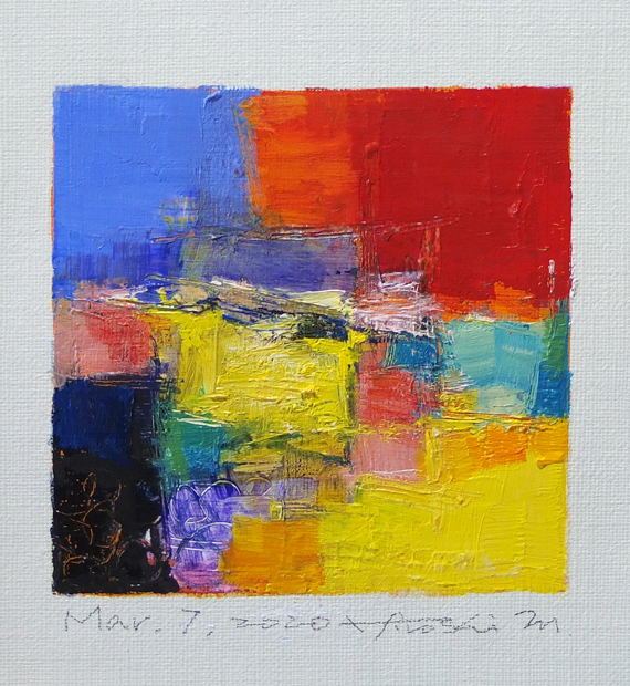 hiroshi matsumoto 9x9 paintings