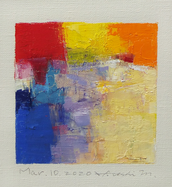 hiroshi matsumoto 9x9 paintings