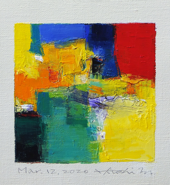 hiroshi matsumoto 9x9 paintings