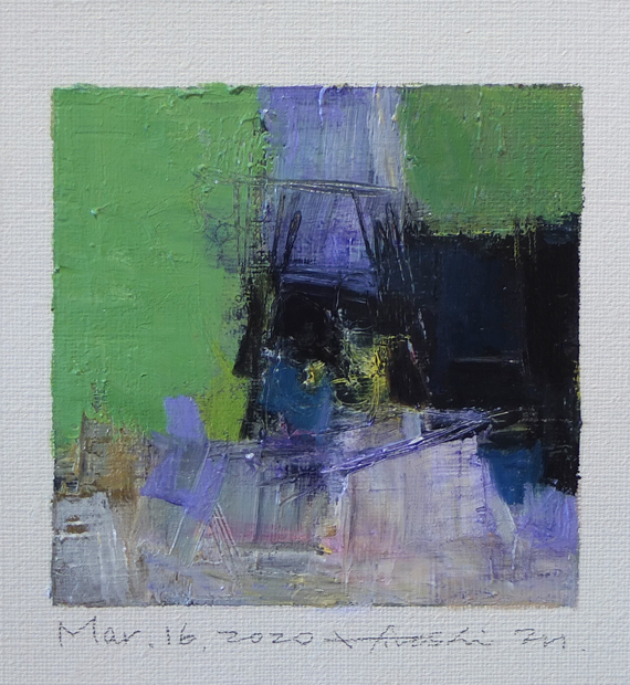 hiroshi matsumoto 9x9 paintings