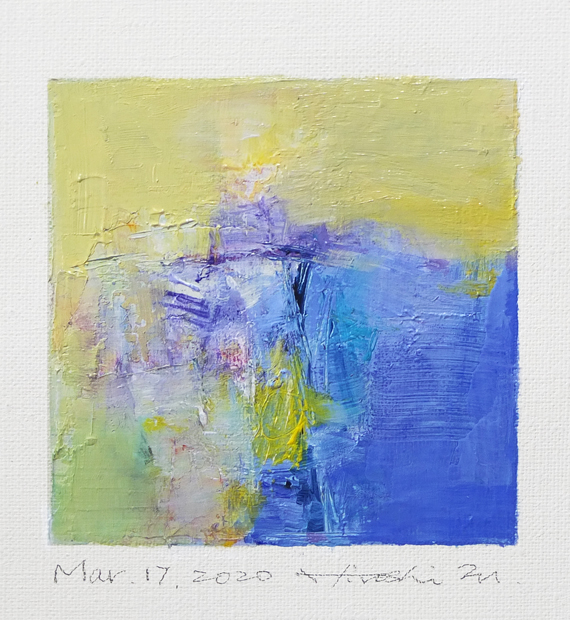 hiroshi matsumoto 9x9 paintings