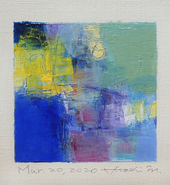 hiroshi matsumoto 9x9 paintings