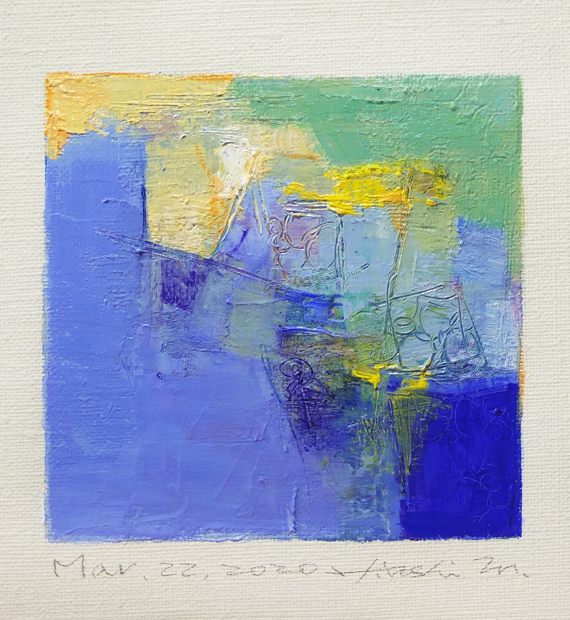 hiroshi matsumoto 9x9 paintings
