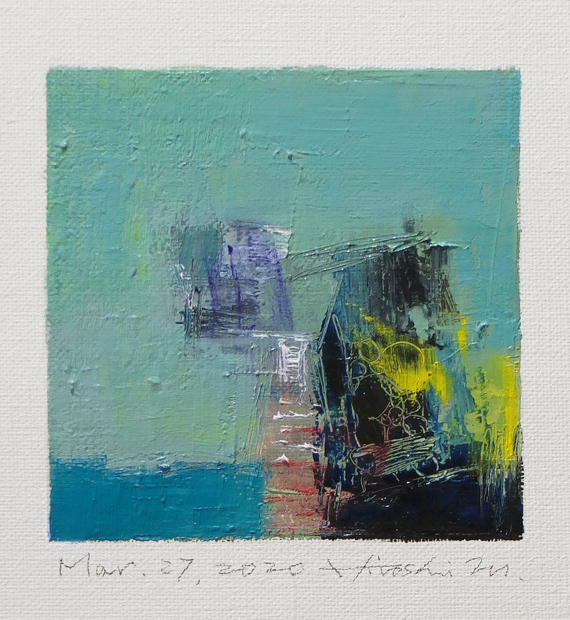 hiroshi matsumoto 9x9 paintings