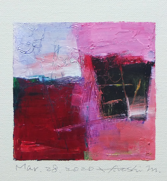 hiroshi matsumoto 9x9 paintings