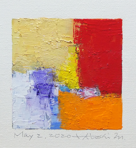 hiroshi matsumoto 9x9 paintings