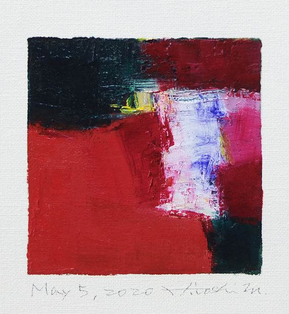 hiroshi matsumoto 9x9 paintings