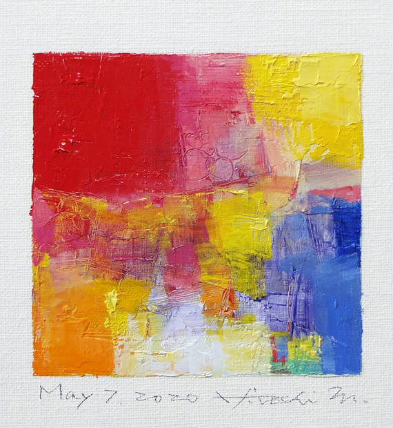 hiroshi matsumoto 9x9 paintings
