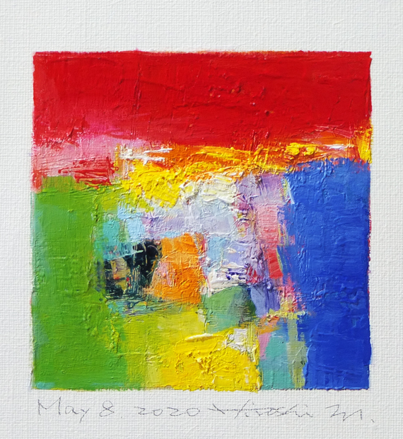 hiroshi matsumoto 9x9 paintings