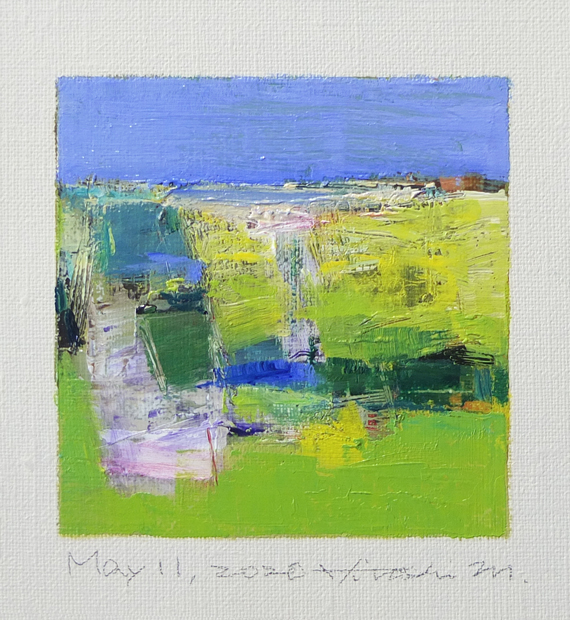 hiroshi matsumoto 9x9 paintings